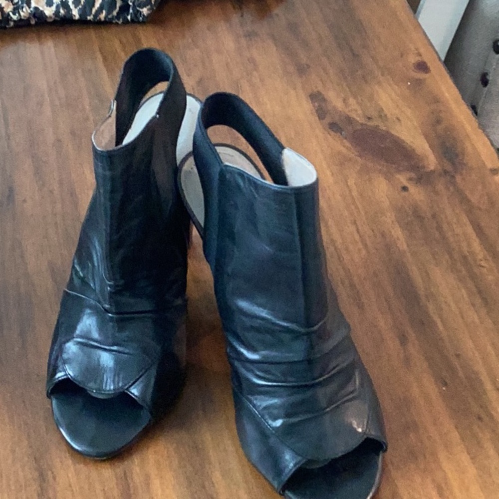 Franco Sarto size 8.5 black leather.They are in great shape